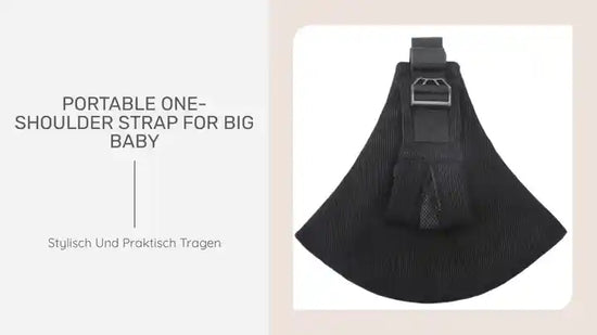 Portable One-shoulder Strap For Big Baby by@Outfy