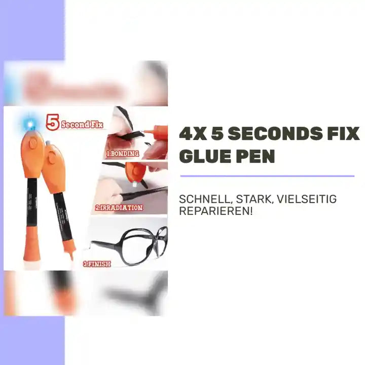 4x 5 Seconds Fix Glue Pen by@Outfy