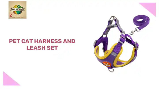 Pet Cat Harness And Leash Set by@Outfy