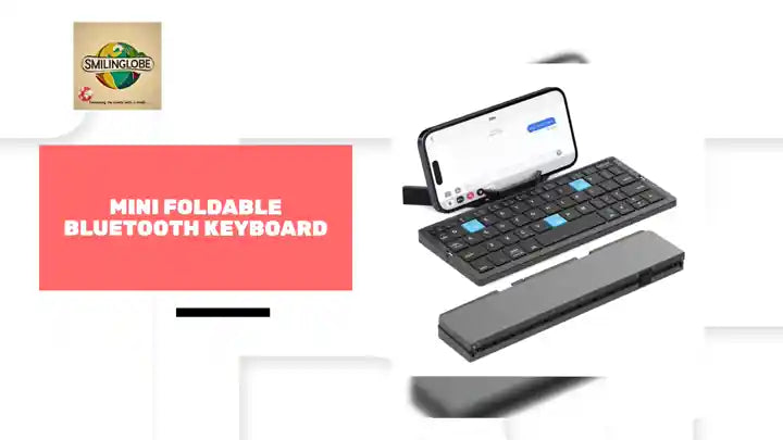 Mini Foldable Bluetooth Keyboard by@Outfy