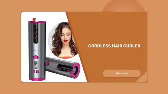 Cordless Hair Curler by@Outfy